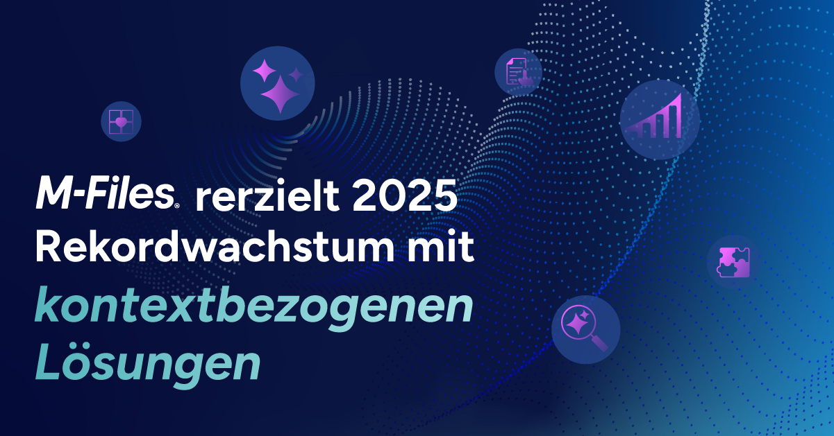M-Files First Dokumentenmanagement erreicht